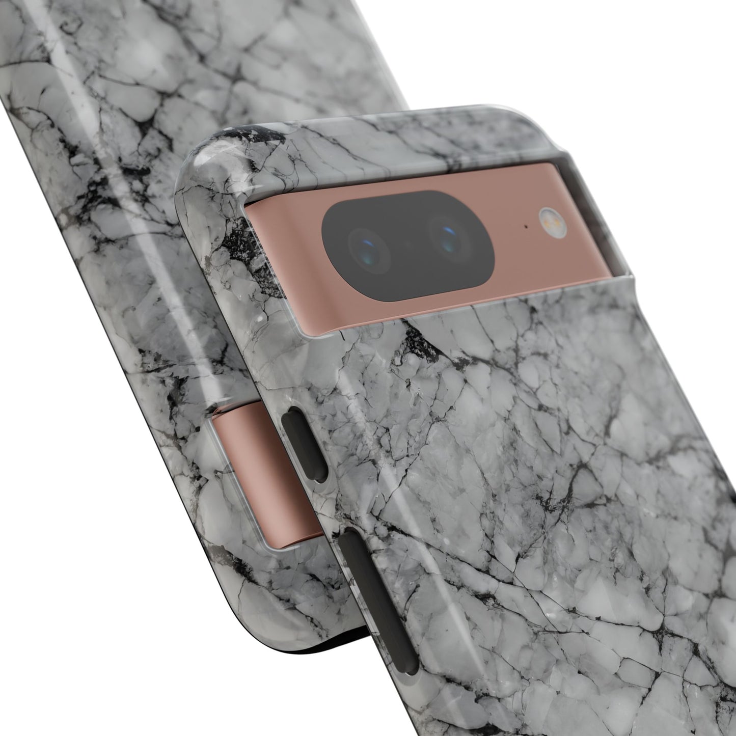 Marble Opulence in Grey - iPhone Case, Samsung Galaxy Case, Google Pixel Case