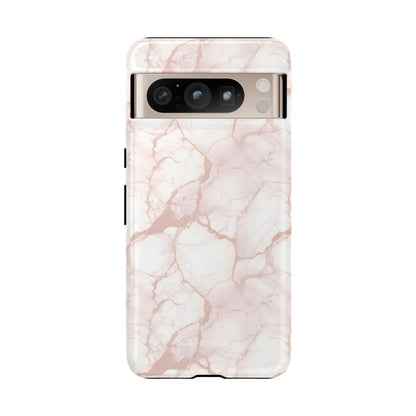 Marble Opulence in Neutral Beige - Google Pixel Case