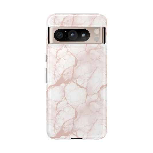 Marble Opulence in Neutral Beige - Google Pixel Case
