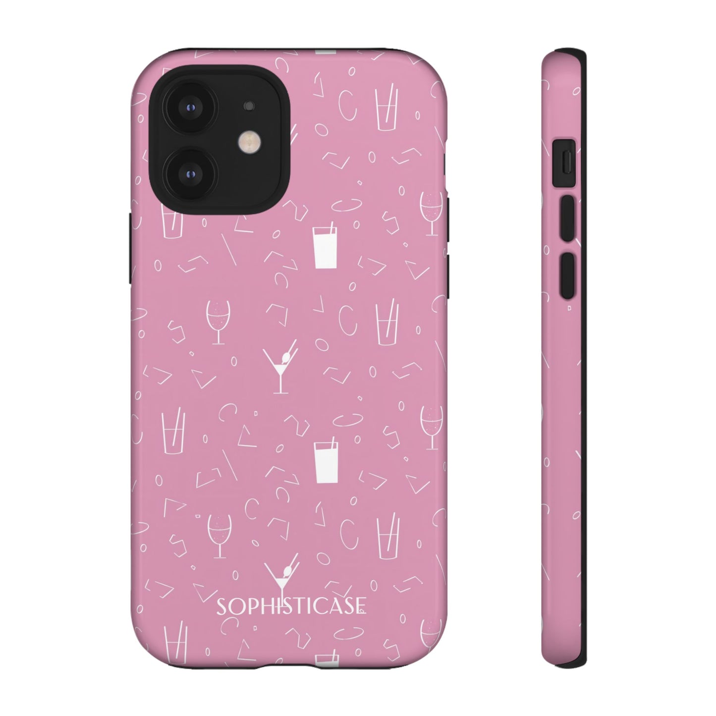 Cocktail Hour in Pink - iPhone Case