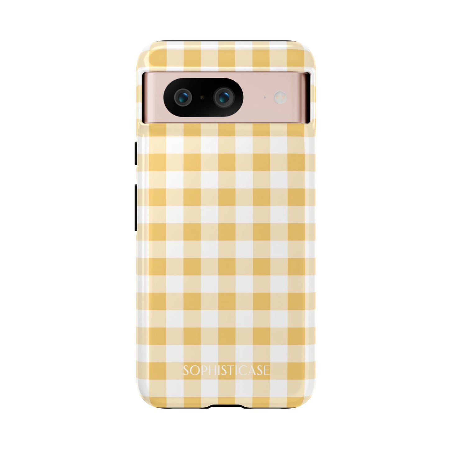 Tough Case - Gingham in Yellow