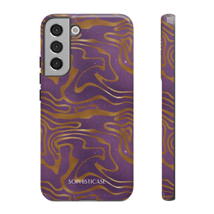 Cosmic Zebra in Purple - iPhone Case, Samsung Galaxy Case, Google Pixel Case