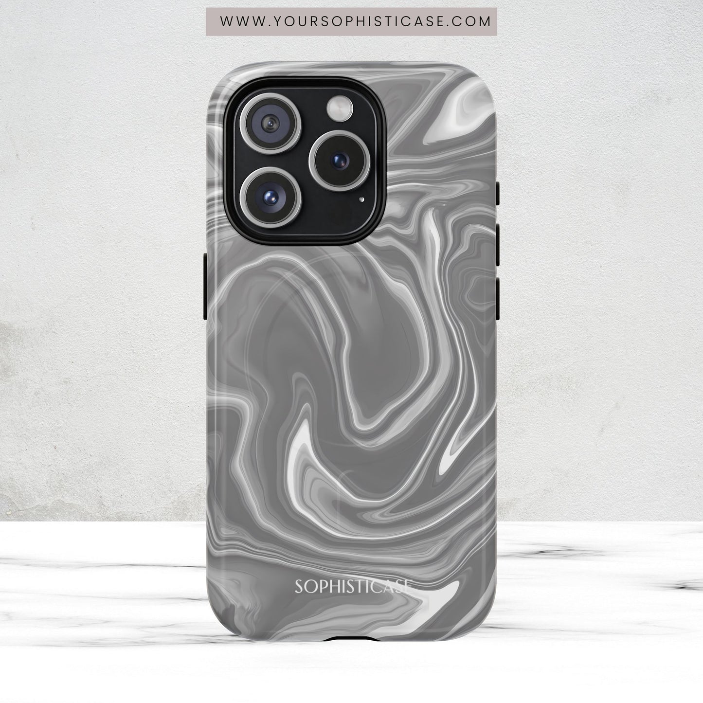 Liquid Dreams in Charcoal - Magsafe Case