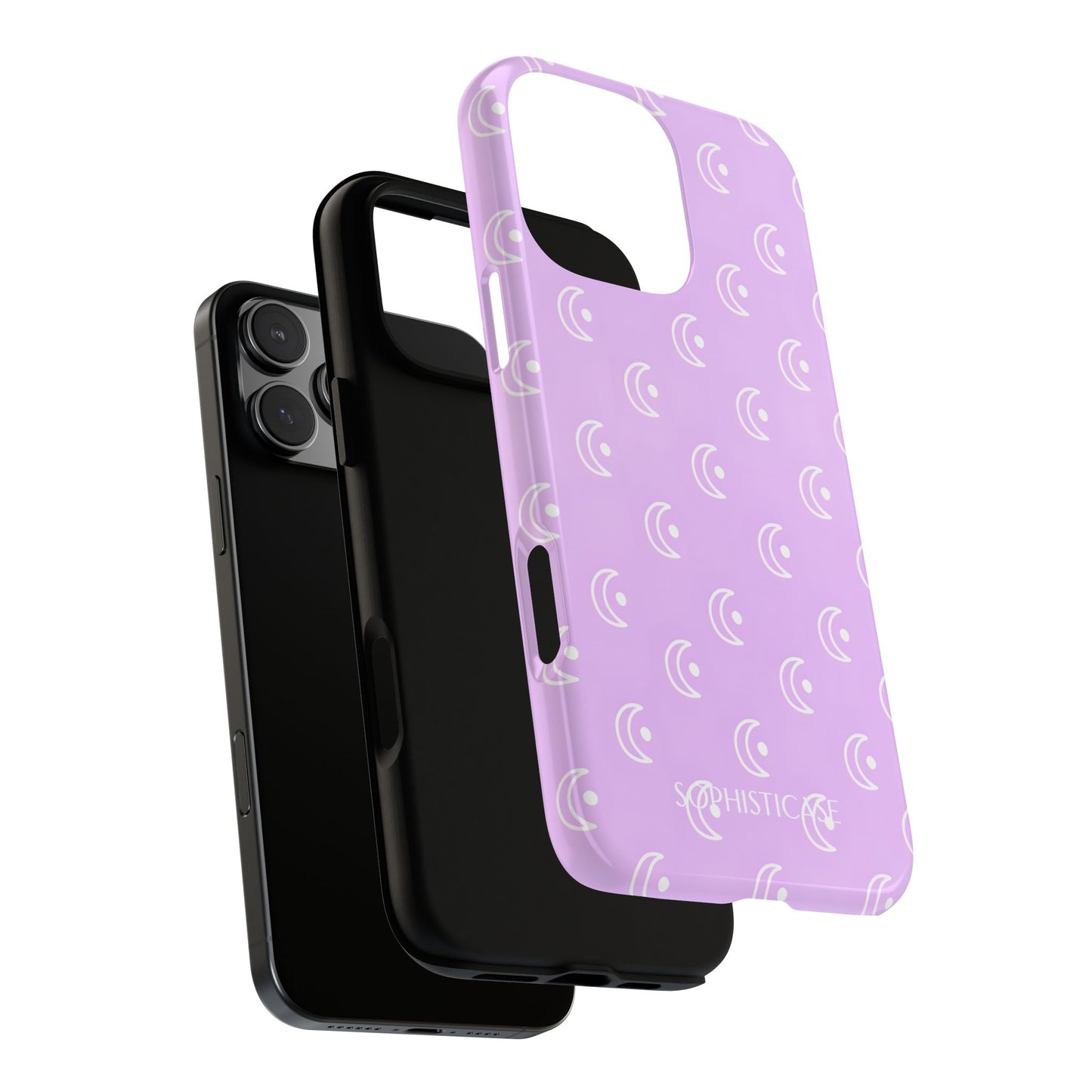 Moon Phase in Purple - Tough Phone Case for iPhone