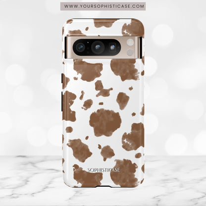 Holy Cow in Brown - Tough Phone Case