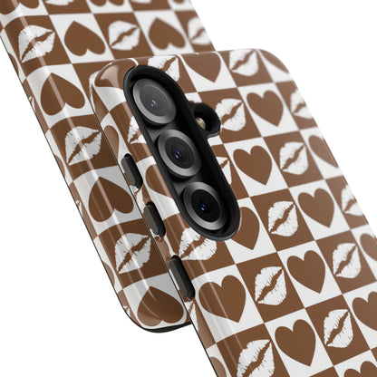 Belle Amie in Deep Brown - Tough Phone Case