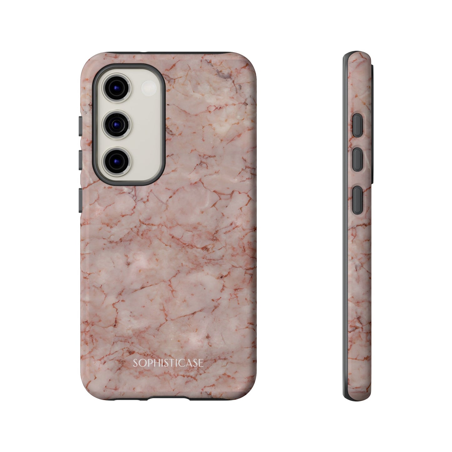 Marble Opulence in Pink - iPhone Case, Samsung Galaxy Case, Google Pixel Case