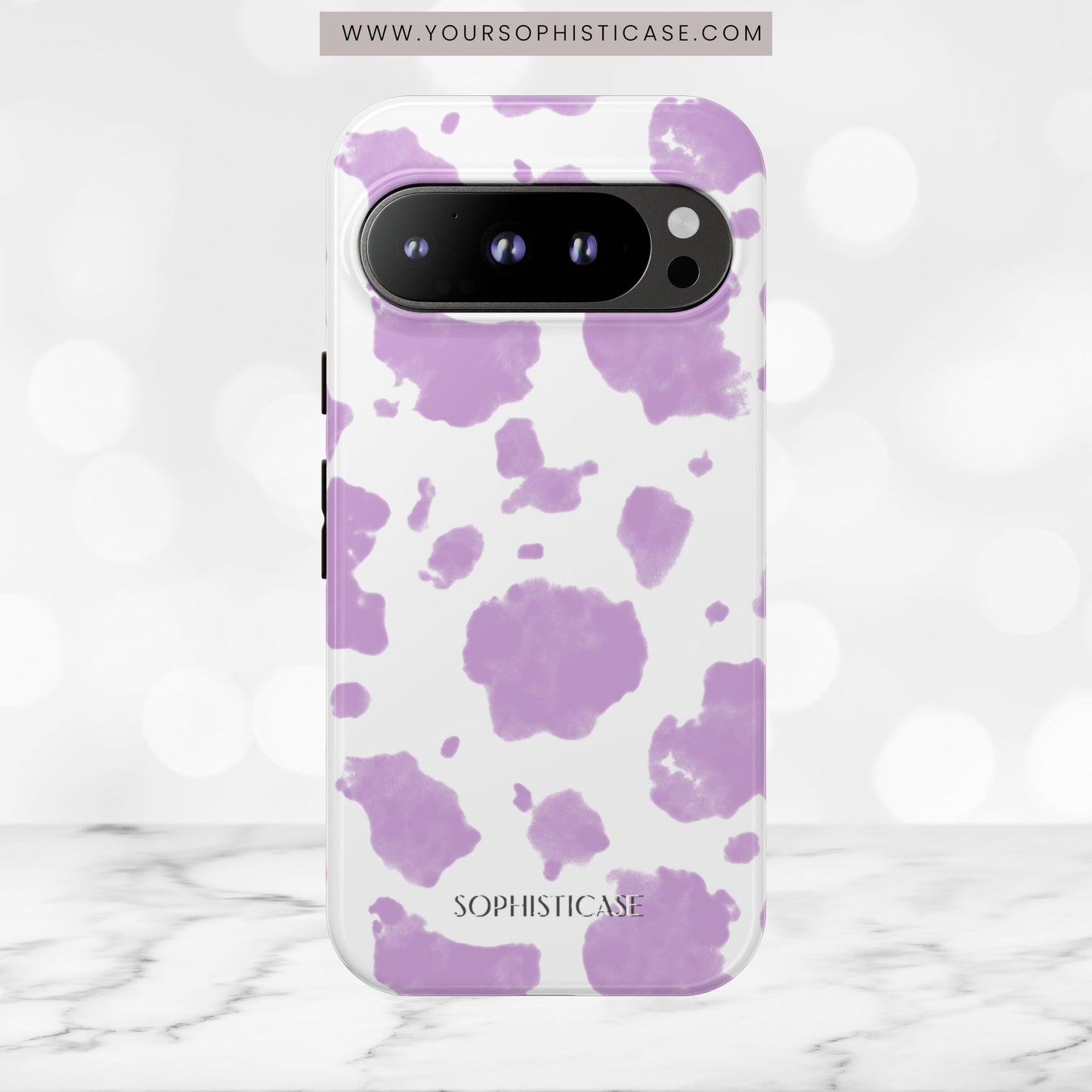 Holy Cow in Purple - Tough Phone Case