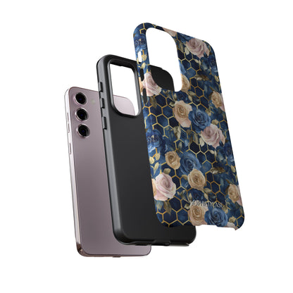 Royal Floral in Midnight Rose - Tough Phone Case