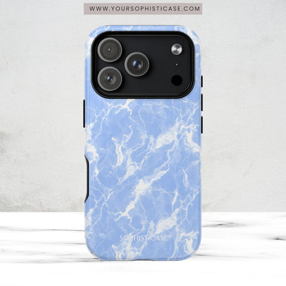 Marble Crush in Blue - Magsafe Case