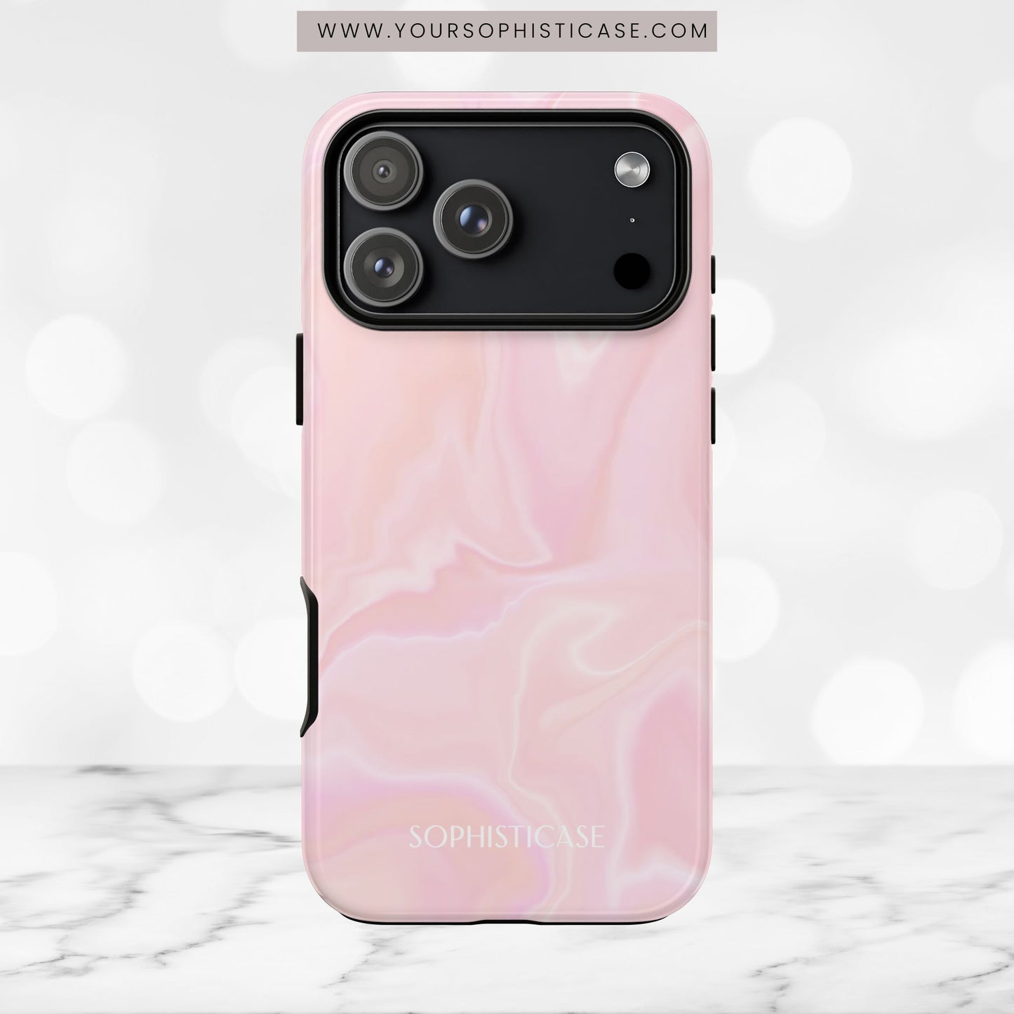 Liquid Magic in Pink Haze - iPhone Case