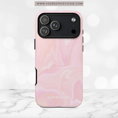 Liquid Magic in Pink Haze - iPhone Case