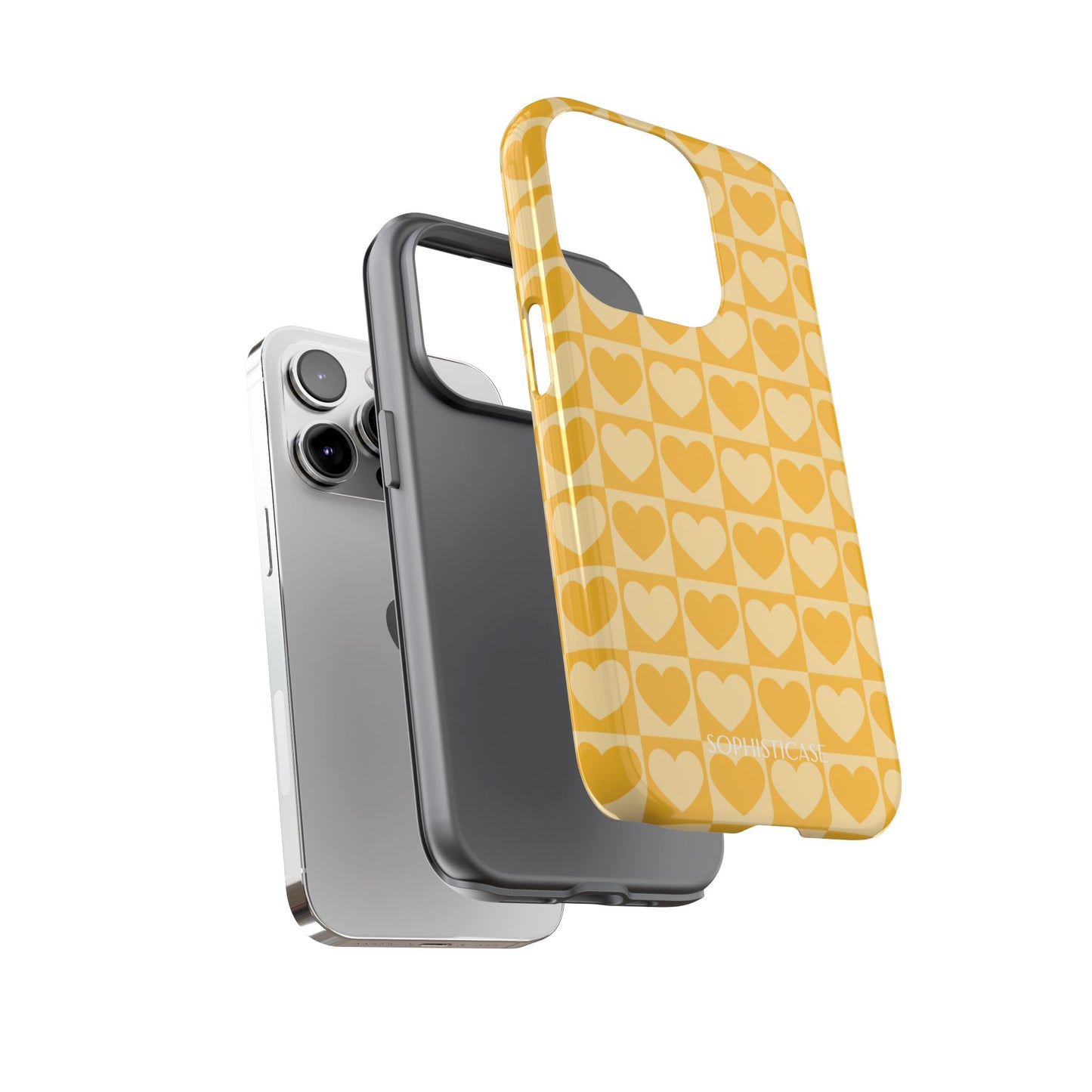 Tough Love in Yellow - iPhone Case
