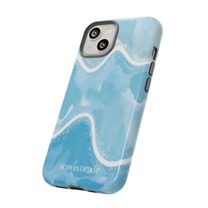 Serenity in Blue - Drop Proof Phone Case for iPhone, Samsung Galaxy and Google Pixel