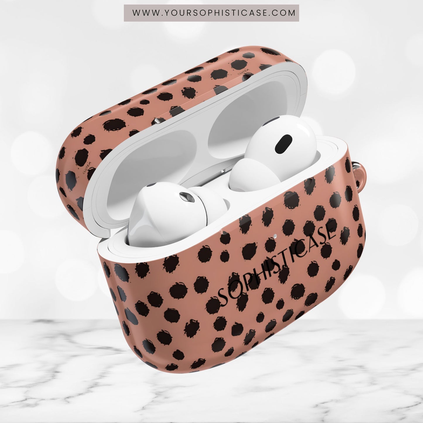 AirPod Cases - Cheetahs and Liars in Brown