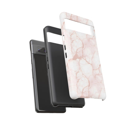 Marble Opulence in Neutral Beige - Tough Phone Case