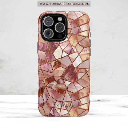 Rose' Runway in Champagne Mosaic - Magsafe Case