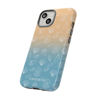 Seashell Society in Sandy Shore - iPhone Case, Samsung Galaxy Case, Google Pixel Case