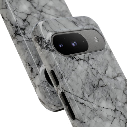 Marble Opulence in Grey - iPhone Case, Samsung Galaxy Case, Google Pixel Case
