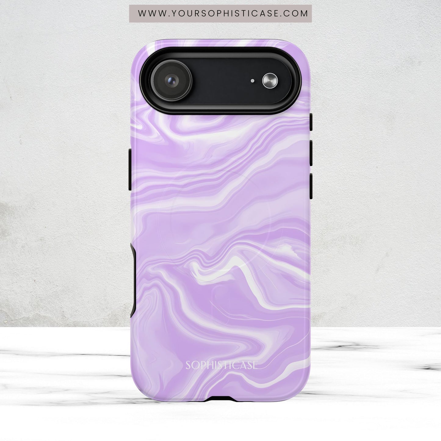 Liquid Dreams in Light Purple - Magsafe Case