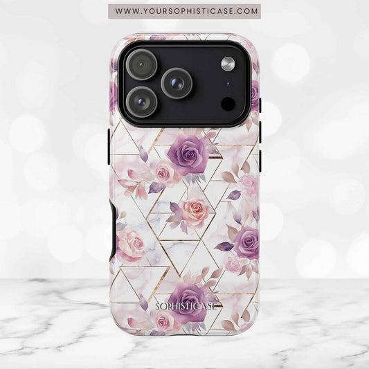 Royal Floral in Rose Royale - Tough Phone Case