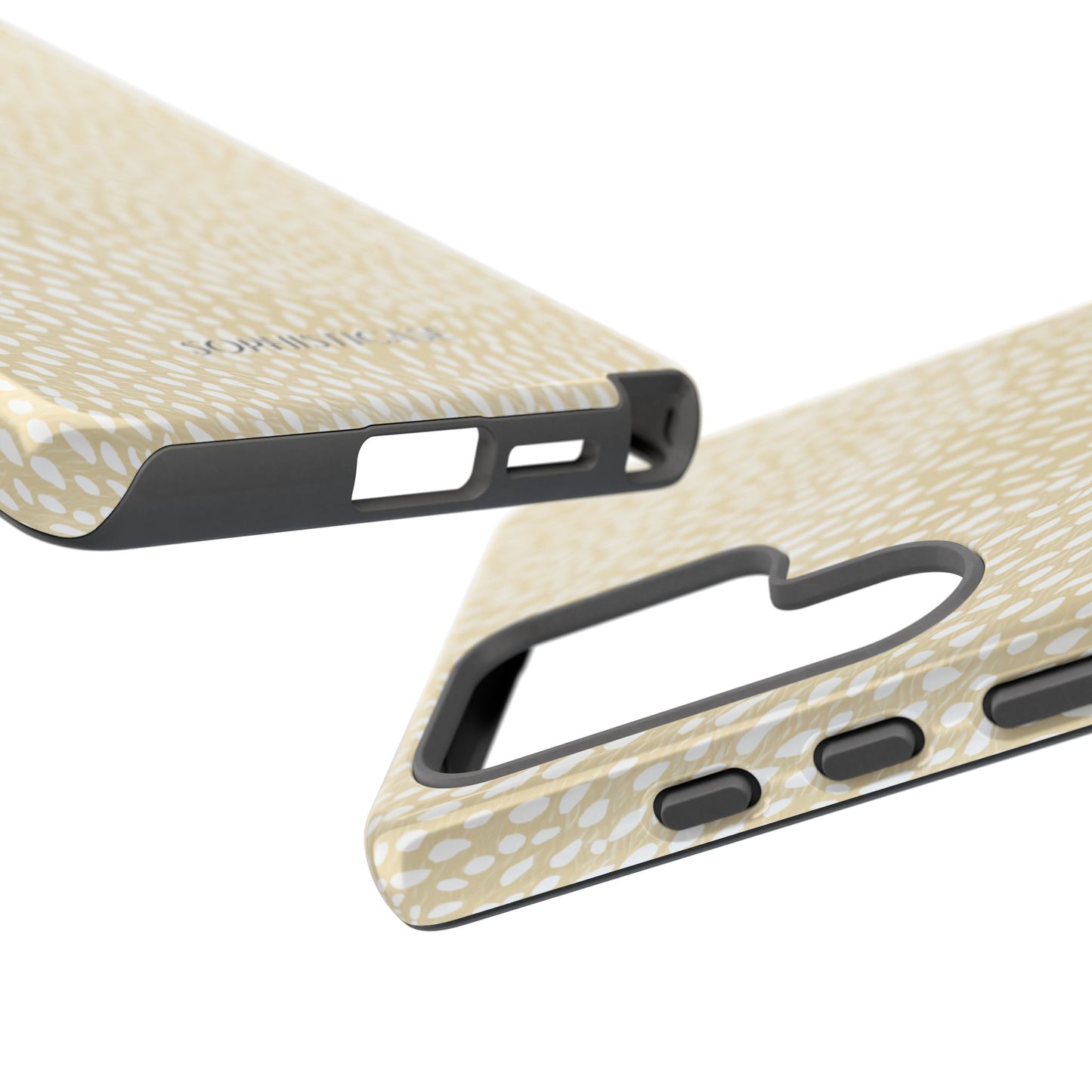 Oh Deer! in Neutral Beige- Tough Phone Case