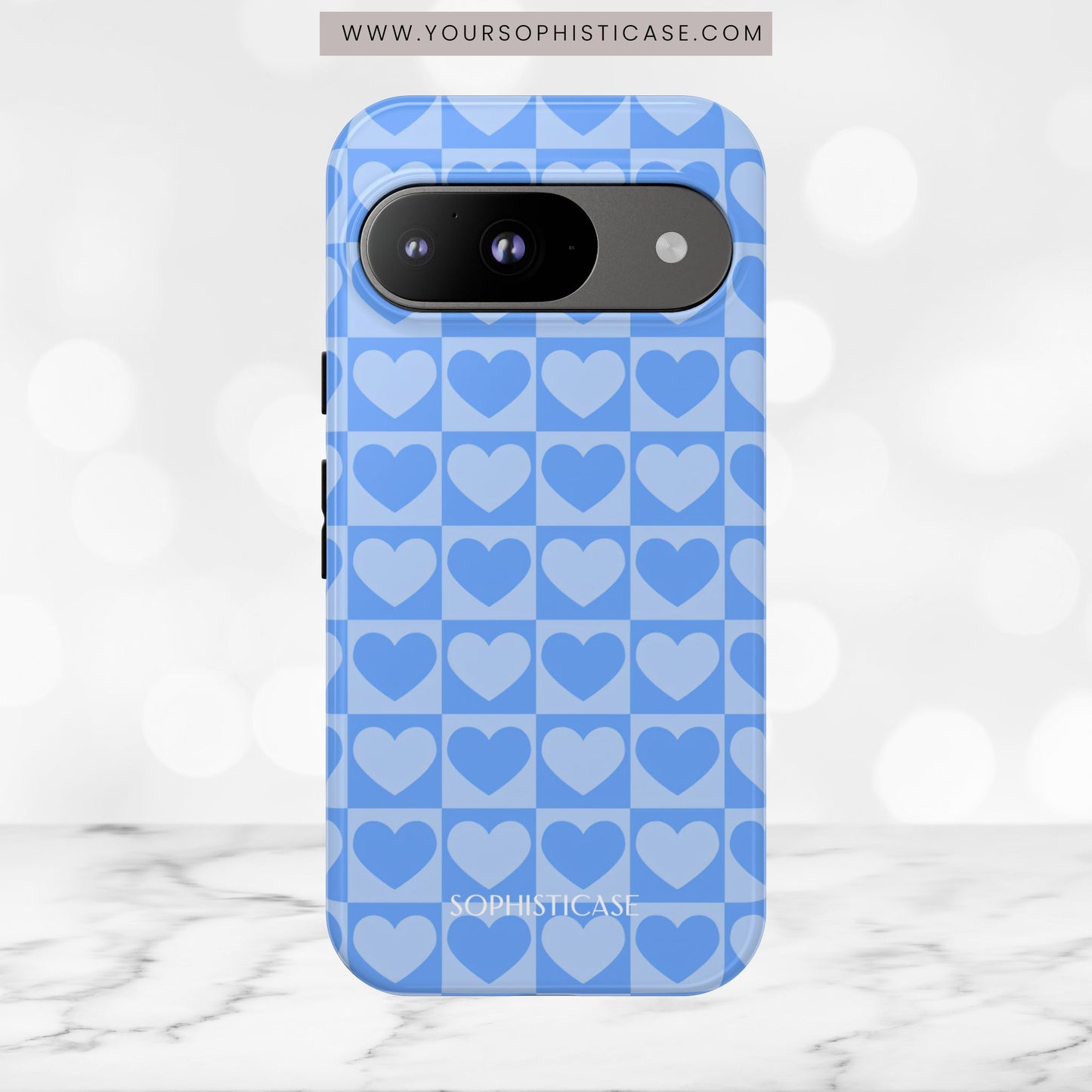 Tough Love in Blue - Tough Phone Case
