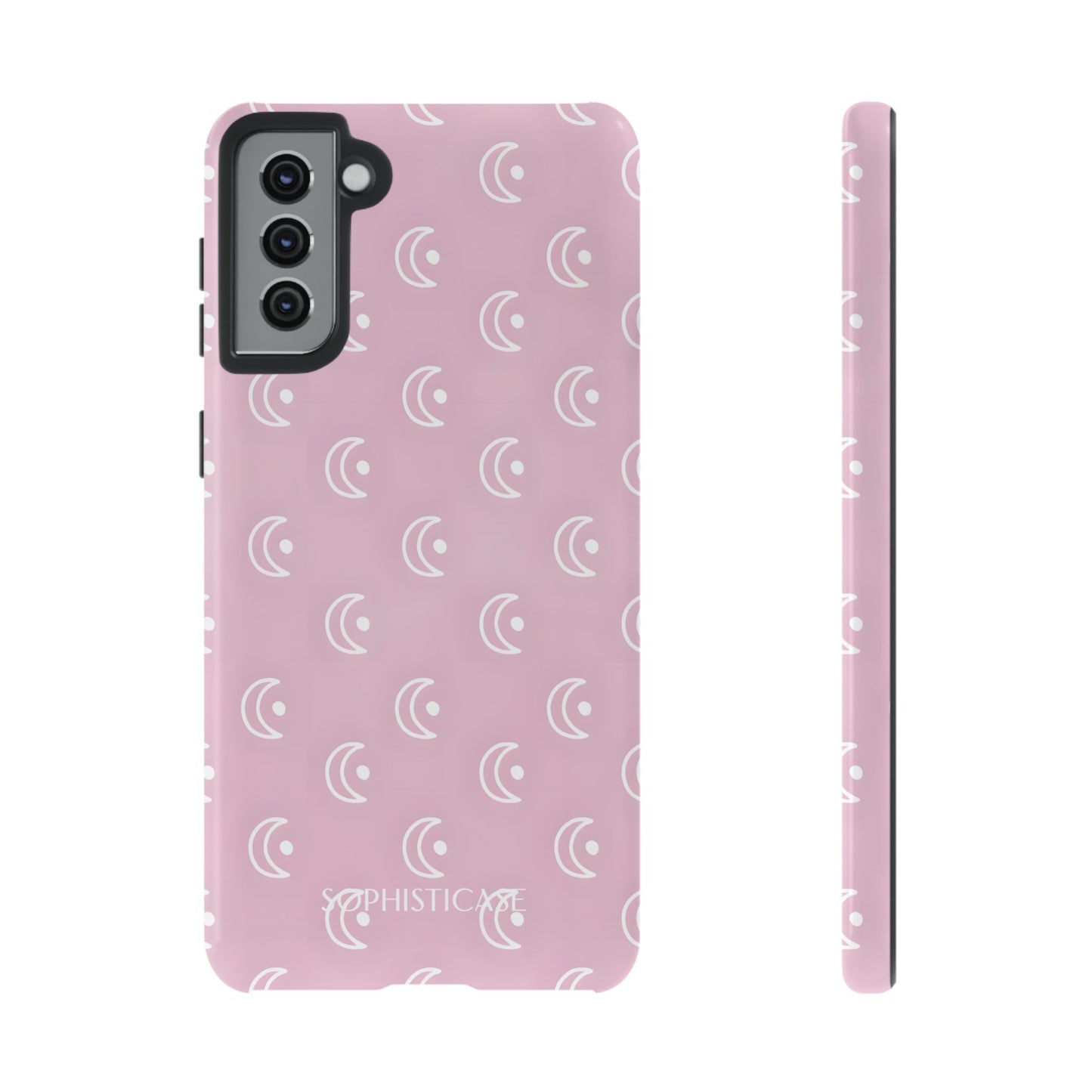 Moon Phase in Pink - Tough Phone Case for Samsung Galaxy