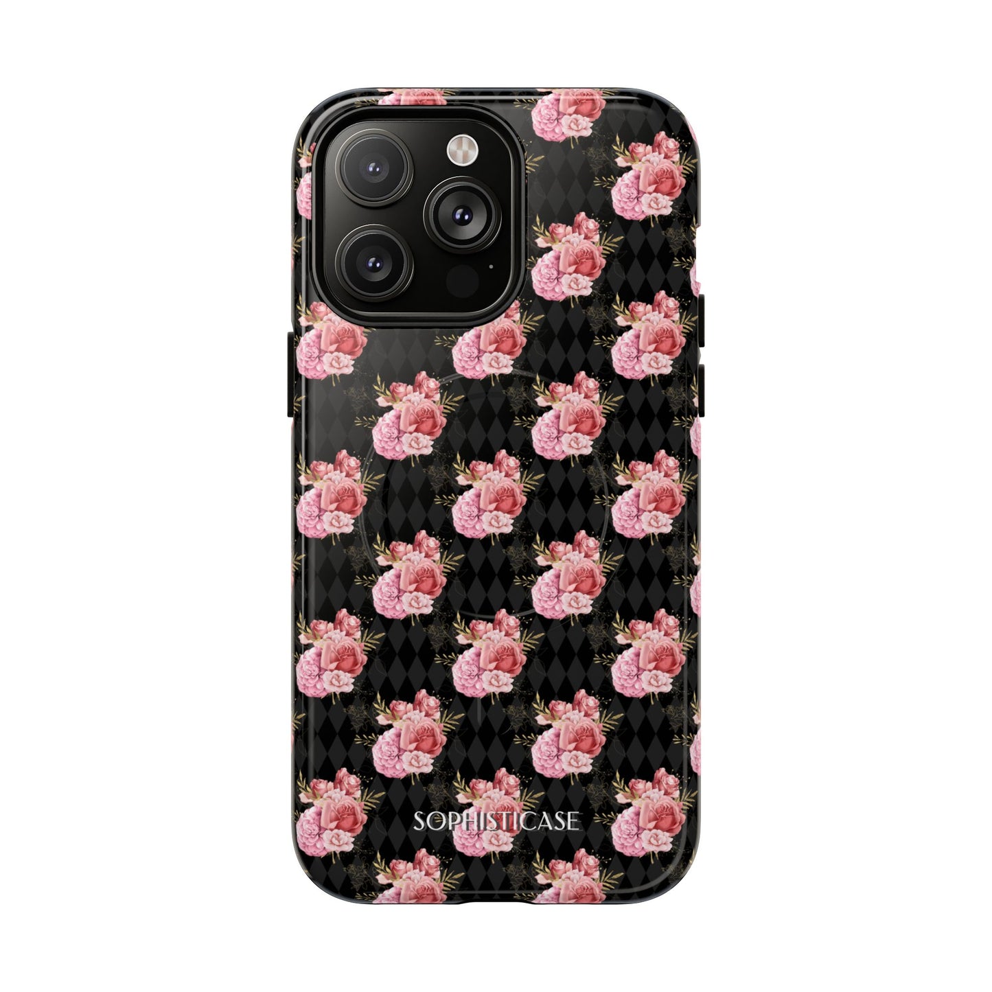 Rose Diamond Romance in Vivienne - Magsafe Phone Case