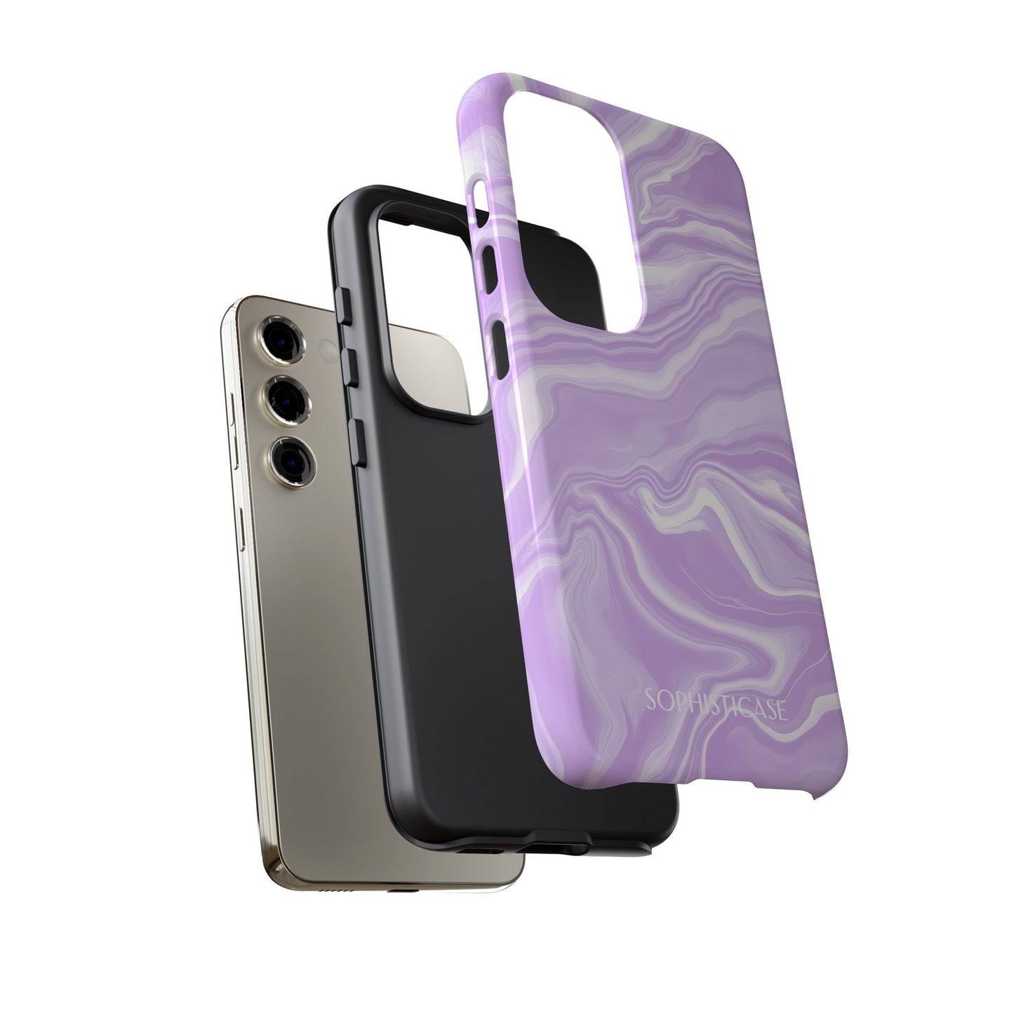 Tough Case - Liquid Dreams in Pastel Purple