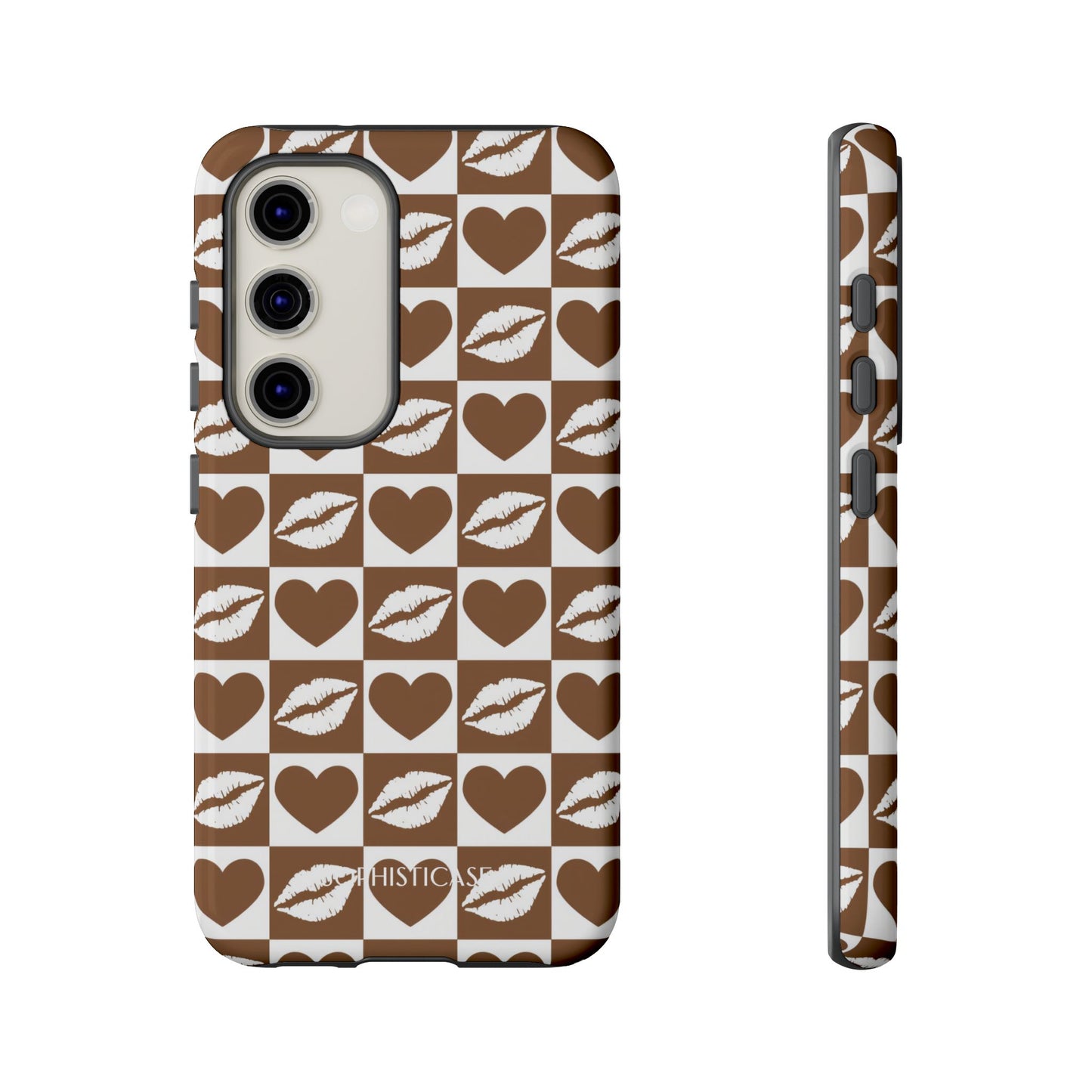Belle Amie in Deep Brown - Tough Phone Case