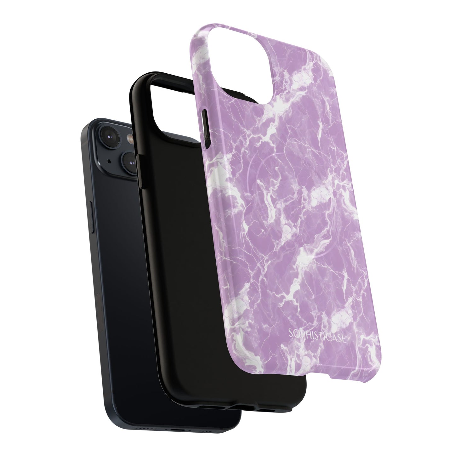 Marble Crush in Purple - Magsafe Case
