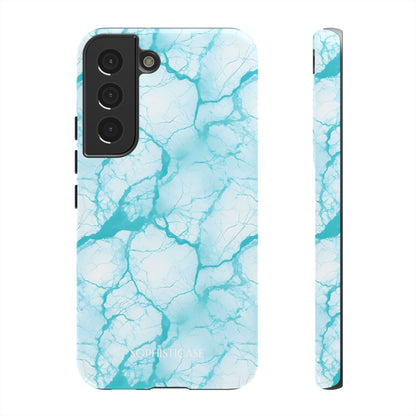 Marble Opulence in Aqua - Tough Phone Case