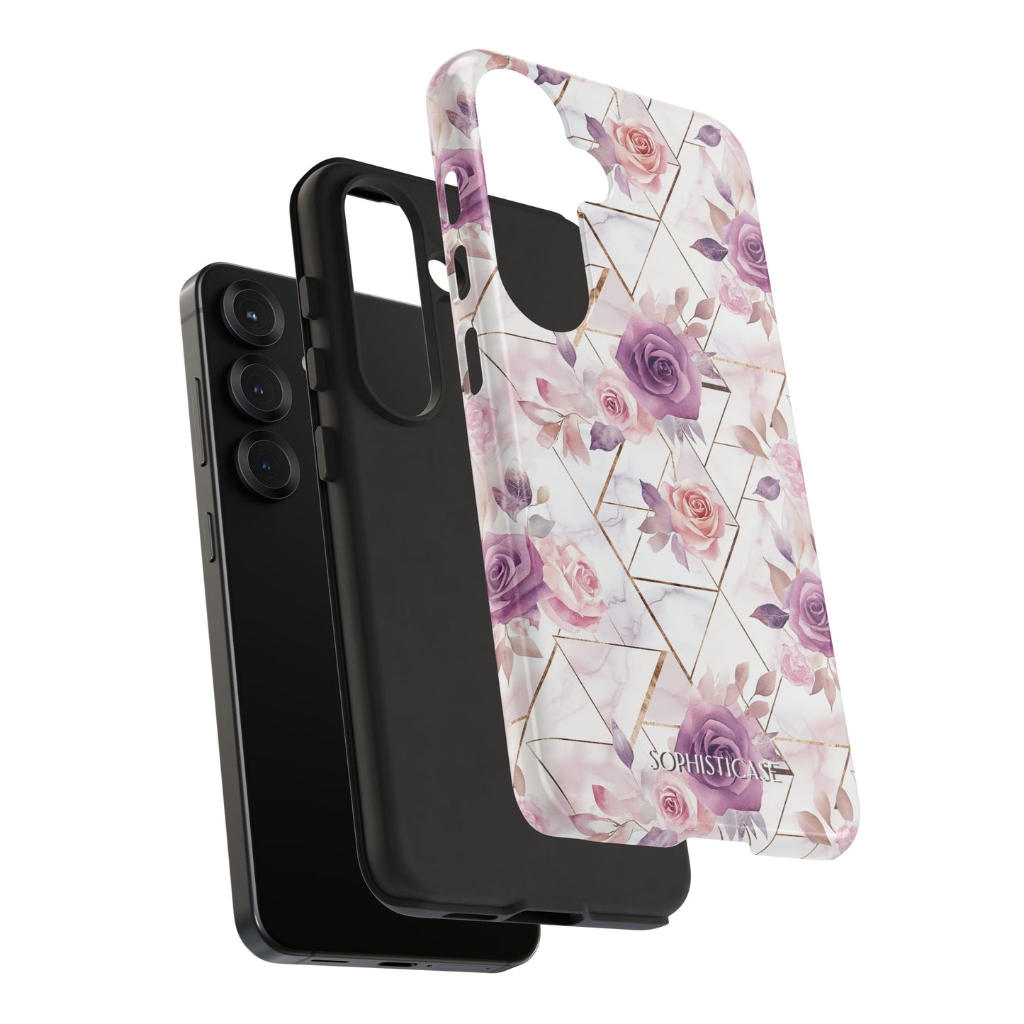 Royal Floral in Rose Royale - Tough Phone Case