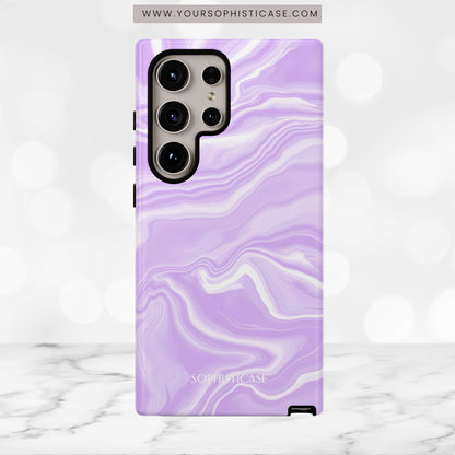 Liquid Dreams in Light Purple - Tough Phone Case