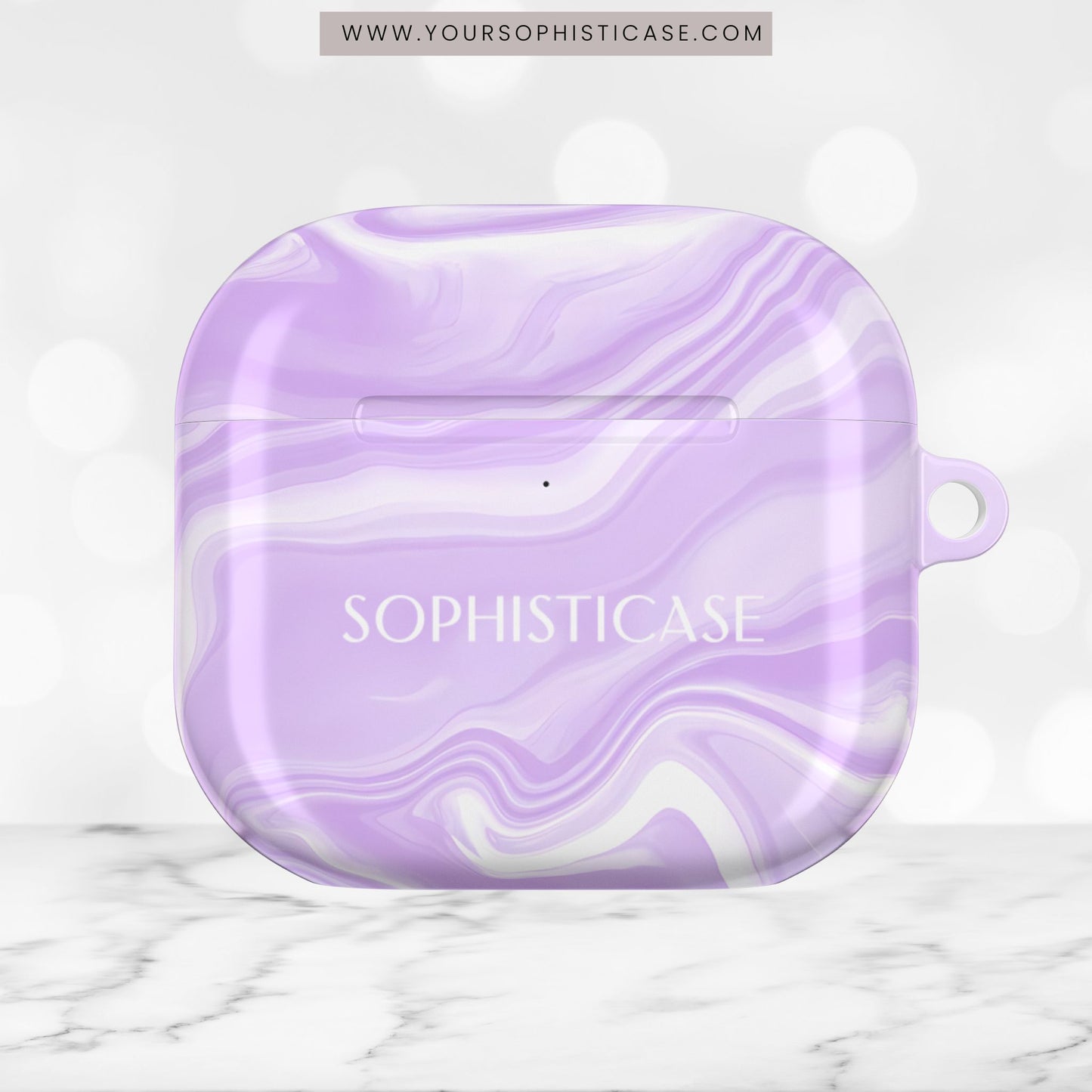 AirPod Cases - Liquid Dreams in Light Purple