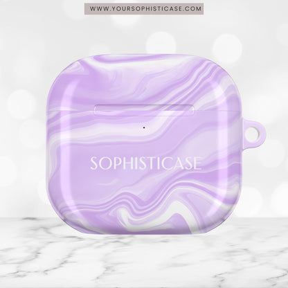 AirPod Cases - Liquid Dreams in Light Purple