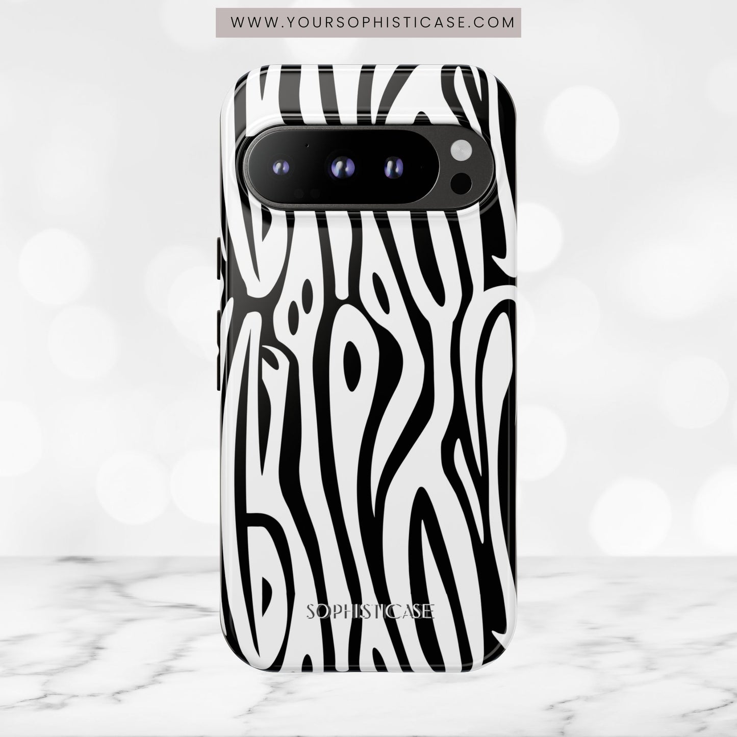 Dark Thoughts in Urban Eclipse - Tough Phone Case