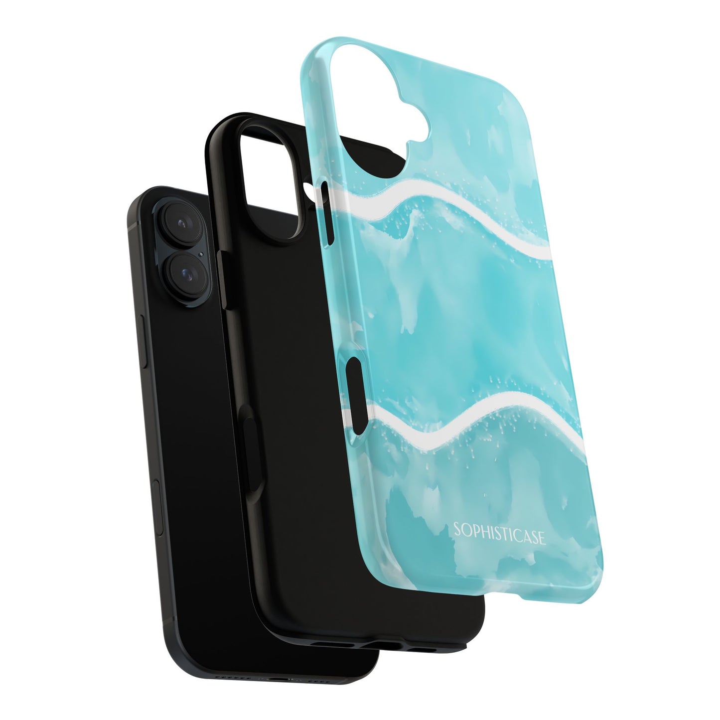 Serenity in Aqua - iPhone Case