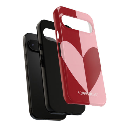 Be Mine in Red and Pink - iPhone Case, Samsung Galaxy Case, Google Pixel Case