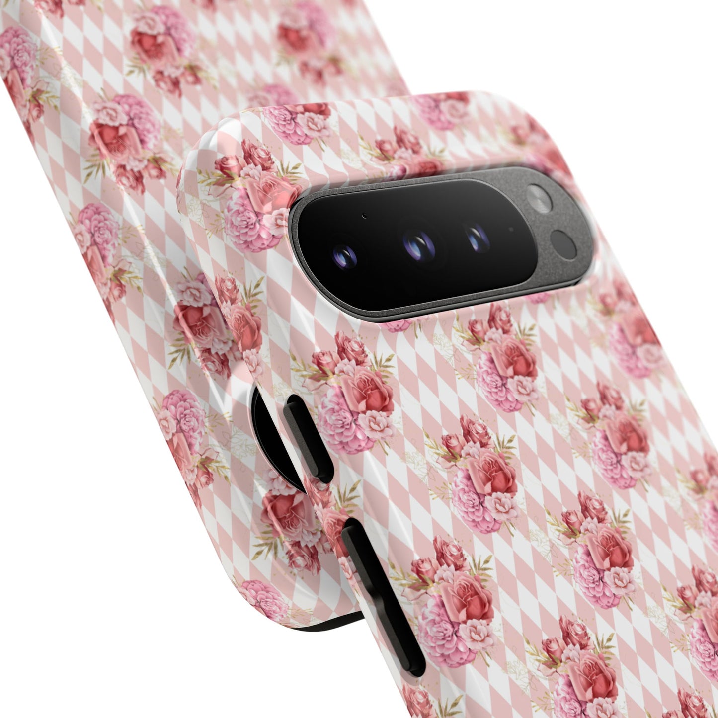 Rose Diamond Romance in Juliette - Tough Phone Case