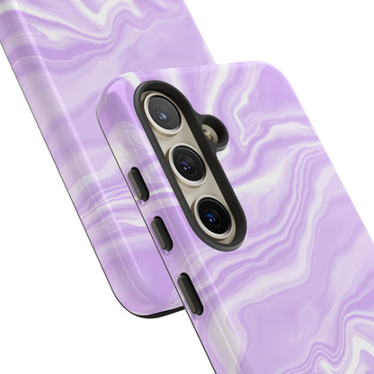 Liquid Dreams in Light Purple - Tough Phone Case