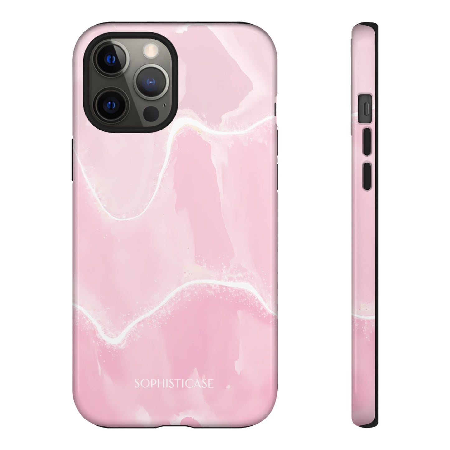 Serenity in Light Pink - iPhone Case