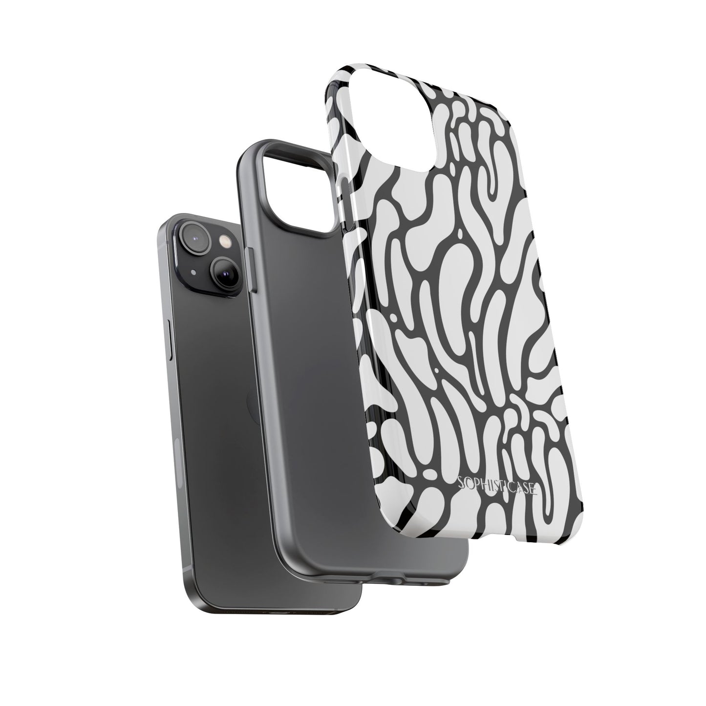 Dark Thoughts in Onyx - Tough Phone Case