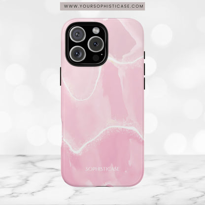 Serenity in Light Pink - iPhone Case