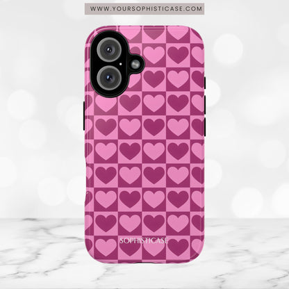 Tough Love in Purple - iPhone Case