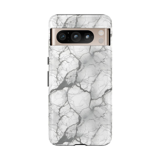 Marble Opulence in Charcoal Grey - Google Pixel Case