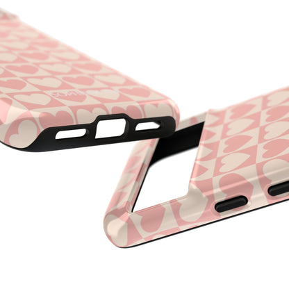Tough Love in Pink - Tough Phone Case