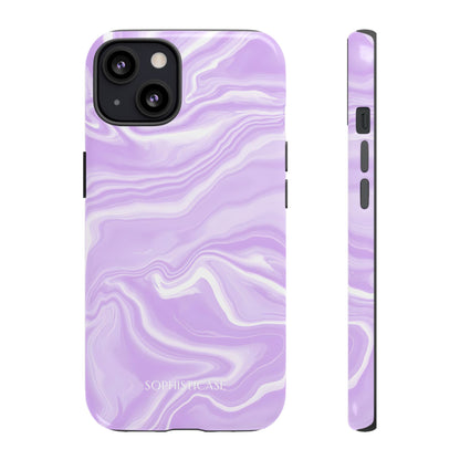 Liquid Dreams in Light Purple - iPhone Case