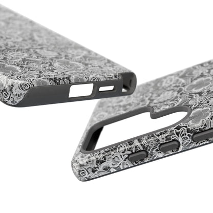 Luxe Lace in Black - iPhone Case, Samsung Galaxy Case, Google Pixel Case